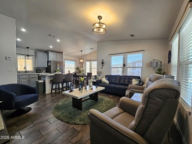 This beautifully upgraded 2-bedroom, 2-bath home offers laminate on Viewpoint Golf Resort in Arizona - for sale on GolfHomes.com, golf home, golf lot