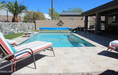 Quiet cul-de-sac location, level driveway, RV parking with full on London Bridge Golf Course in Arizona - for sale on GolfHomes.com, golf home, golf lot