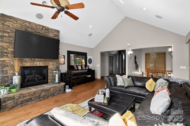 Stunning 4BR/4BA All-Brick Home in Rock Barn Golf & Spa on Rock Barn Golf and Spa in North Carolina - for sale on GolfHomes.com, golf home, golf lot