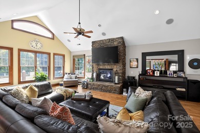 Stunning 4BR/4BA All-Brick Home in Rock Barn Golf & Spa on Rock Barn Golf and Spa in North Carolina - for sale on GolfHomes.com, golf home, golf lot