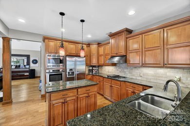 Stunning 4BR/4BA All-Brick Home in Rock Barn Golf & Spa on Rock Barn Golf and Spa in North Carolina - for sale on GolfHomes.com, golf home, golf lot