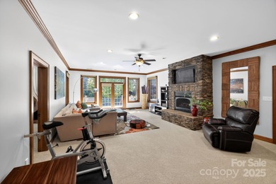 Stunning 4BR/4BA All-Brick Home in Rock Barn Golf & Spa on Rock Barn Golf and Spa in North Carolina - for sale on GolfHomes.com, golf home, golf lot