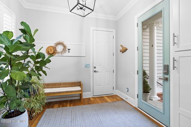 Elegant Charleston-style custom home located in an amenity-rich on Lockwood Folly Country Club in North Carolina - for sale on GolfHomes.com, golf home, golf lot