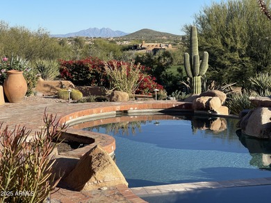 This exceptional turnkey residence is situated in Pinnacle on  in Arizona - for sale on GolfHomes.com, golf home, golf lot