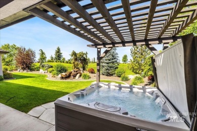Stunning  custom built 3,140+ sq ft single-level home in Eagle's on Eagle Legacy Golf Course in Idaho - for sale on GolfHomes.com, golf home, golf lot