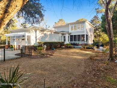 Elegant Charleston-style custom home located in an amenity-rich on Lockwood Folly Country Club in North Carolina - for sale on GolfHomes.com, golf home, golf lot