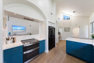 Enjoy expansive golf course views as you float in your pool or on Wyndemere Country Club in Florida - for sale on GolfHomes.com, golf home, golf lot