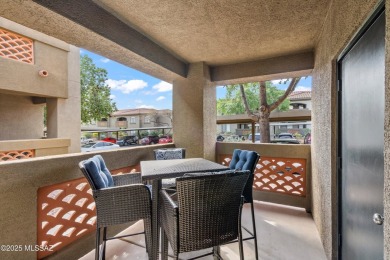 Private, fully furnished 1st floor condo in the gated Northern on The Lodge at Ventana Canyon - Canyon  in Arizona - for sale on GolfHomes.com, golf home, golf lot