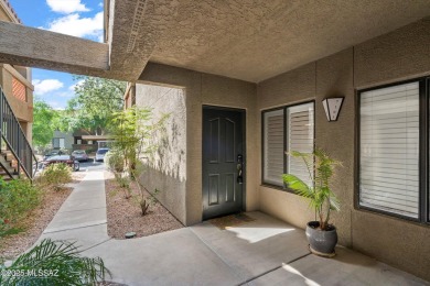 Private, fully furnished 1st floor condo in the gated Northern on The Lodge at Ventana Canyon - Canyon  in Arizona - for sale on GolfHomes.com, golf home, golf lot