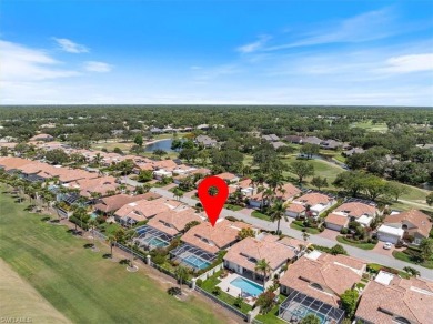 Enjoy expansive golf course views as you float in your pool or on Wyndemere Country Club in Florida - for sale on GolfHomes.com, golf home, golf lot
