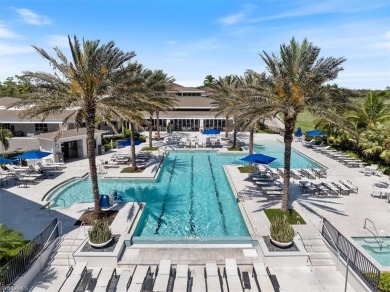 Enjoy expansive golf course views as you float in your pool or on Wyndemere Country Club in Florida - for sale on GolfHomes.com, golf home, golf lot