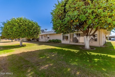 This stunning home is a perfect blend of elegance and on Sun City Country Club in Arizona - for sale on GolfHomes.com, golf home, golf lot