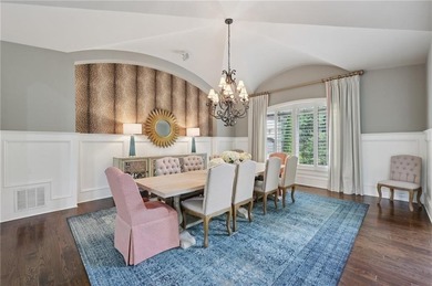 An architectural masterpiece in a gated community, on the 5th on Echelon Golf Club in Georgia - for sale on GolfHomes.com, golf home, golf lot