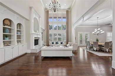 An architectural masterpiece in a gated community, on the 5th on Echelon Golf Club in Georgia - for sale on GolfHomes.com, golf home, golf lot