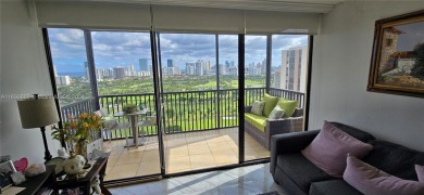 An updated 2 bed/2 bath with serene water/golf course views on Turnberry Isle Resort and Club in Florida - for sale on GolfHomes.com, golf home, golf lot