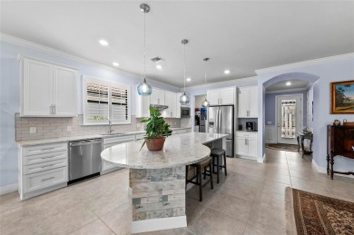 Stunning Martin Ray Model with Upgrades Galore  WATERFRONT on Sarasota National Golf Club in Florida - for sale on GolfHomes.com, golf home, golf lot