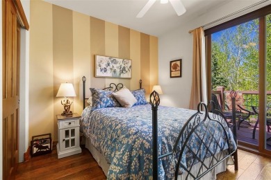 Tucked within a serene enclave of mature Aspens and beautifully on Breckenridge Golf Club in Colorado - for sale on GolfHomes.com, golf home, golf lot