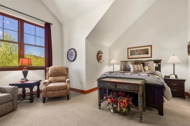 Tucked within a serene enclave of mature Aspens and beautifully on Breckenridge Golf Club in Colorado - for sale on GolfHomes.com, golf home, golf lot