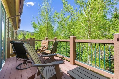 Tucked within a serene enclave of mature Aspens and beautifully on Breckenridge Golf Club in Colorado - for sale on GolfHomes.com, golf home, golf lot
