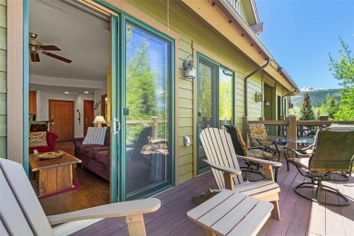Tucked within a serene enclave of mature Aspens and beautifully on Breckenridge Golf Club in Colorado - for sale on GolfHomes.com, golf home, golf lot