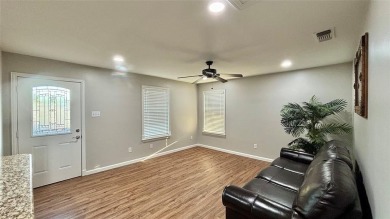 Nestled on a peaceful lot that backs to a well-stocked fishing on Links At Lands End in Texas - for sale on GolfHomes.com, golf home, golf lot