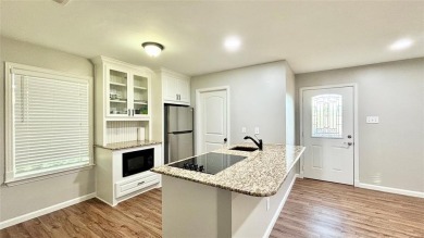 Nestled on a peaceful lot that backs to a well-stocked fishing on Links At Lands End in Texas - for sale on GolfHomes.com, golf home, golf lot