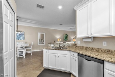 Welcome to this charming villa, formerly a model home, that is on Pelican Preserve Golf Club in Florida - for sale on GolfHomes.com, golf home, golf lot