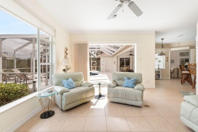 This TURN-KEY FURNISHED, custom-built pool home by Newport Homes on Rotonda Golf and Country Club The Links Course in Florida - for sale on GolfHomes.com, golf home, golf lot