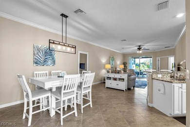 Welcome to this charming villa, formerly a model home, that is on Pelican Preserve Golf Club in Florida - for sale on GolfHomes.com, golf home, golf lot