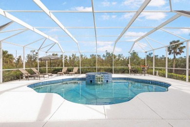 This TURN-KEY FURNISHED, custom-built pool home by Newport Homes on Rotonda Golf and Country Club The Links Course in Florida - for sale on GolfHomes.com, golf home, golf lot