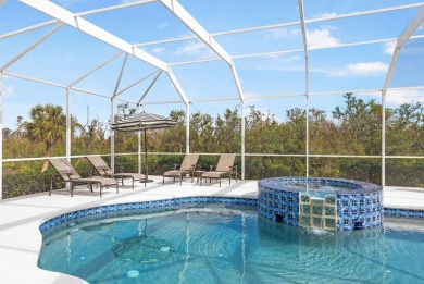 This TURN-KEY FURNISHED, custom-built pool home by Newport Homes on Rotonda Golf and Country Club The Links Course in Florida - for sale on GolfHomes.com, golf home, golf lot