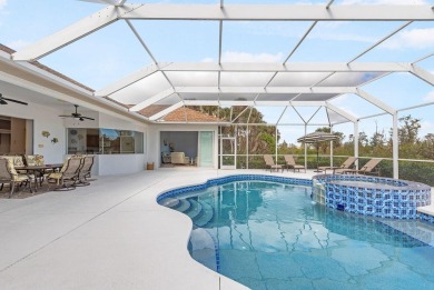 This TURN-KEY FURNISHED, custom-built pool home by Newport Homes on Rotonda Golf and Country Club The Links Course in Florida - for sale on GolfHomes.com, golf home, golf lot