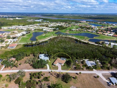 This TURN-KEY FURNISHED, custom-built pool home by Newport Homes on Rotonda Golf and Country Club The Links Course in Florida - for sale on GolfHomes.com, golf home, golf lot