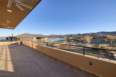 This stunning single-story smart home blends luxury with on Reflection Bay Golf Club in Nevada - for sale on GolfHomes.com, golf home, golf lot