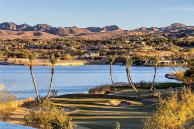 This stunning single-story smart home blends luxury with on Reflection Bay Golf Club in Nevada - for sale on GolfHomes.com, golf home, golf lot