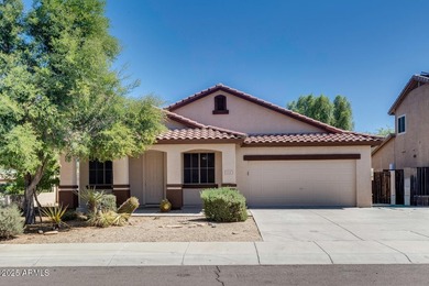 This spacious 2,013 sf home has 3 BR, 2 BA, kitchen, living rm on Estrella Mountain Ranch Golf Course in Arizona - for sale on GolfHomes.com, golf home, golf lot