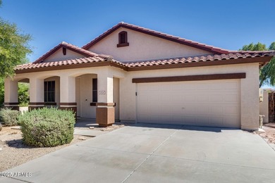 This spacious 2,013 sf home has 3 BR, 2 BA, kitchen, living rm on Estrella Mountain Ranch Golf Course in Arizona - for sale on GolfHomes.com, golf home, golf lot