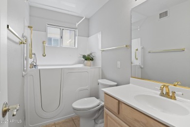 Don't miss this beautifully updated single-story 2 bed, 2 bath on Westbrook Village / Vista Golf Course in Arizona - for sale on GolfHomes.com, golf home, golf lot