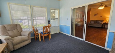 Furnished, spacious 2 bedroom 2 bath home in 55 + Resort style on Zephyrhills Municipal Golf Course in Florida - for sale on GolfHomes.com, golf home, golf lot