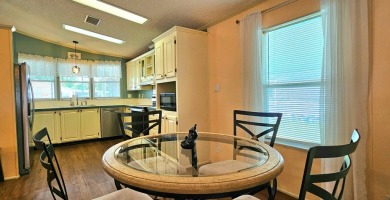 Furnished, spacious 2 bedroom 2 bath home in 55 + Resort style on Zephyrhills Municipal Golf Course in Florida - for sale on GolfHomes.com, golf home, golf lot