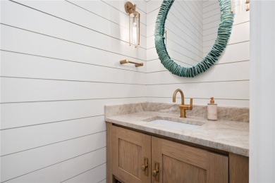 This newly completed waterfront home located in the prestigious on Lamar Golf Course in Texas - for sale on GolfHomes.com, golf home, golf lot
