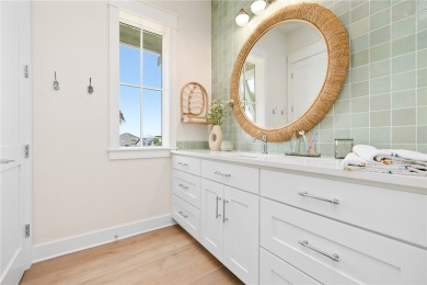 This newly completed waterfront home located in the prestigious on Lamar Golf Course in Texas - for sale on GolfHomes.com, golf home, golf lot