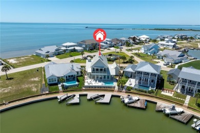 This newly completed waterfront home located in the prestigious on Lamar Golf Course in Texas - for sale on GolfHomes.com, golf home, golf lot