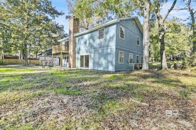 Enjoy private Creek living with this 4 bedroom 2.5 bath custom on Lake Forest Yacht and Country Club in Alabama - for sale on GolfHomes.com, golf home, golf lot