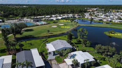 Fantastic Water and Golf Course views! This furnished 3 bedroom on Maple Leaf Golf and Country Club in Florida - for sale on GolfHomes.com, golf home, golf lot