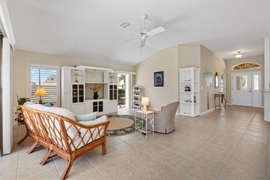 POOL HOME with GOLF CART GARAGE. On a desirable corner lot in on The Links of Spruce Creek in Florida - for sale on GolfHomes.com, golf home, golf lot