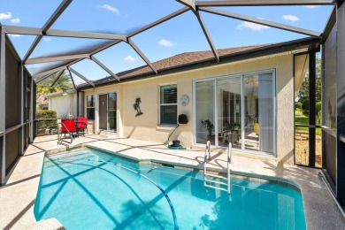 POOL HOME with GOLF CART GARAGE. On a desirable corner lot in on The Links of Spruce Creek in Florida - for sale on GolfHomes.com, golf home, golf lot