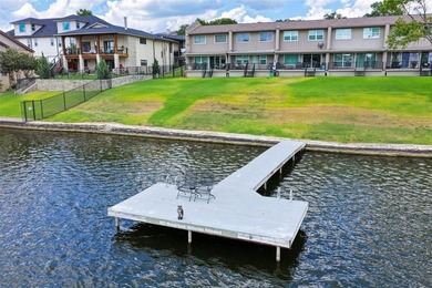 Enjoy lakefront living in this charming 2 bedroom, 1.5 bath on De Cordova Bend Country Club in Texas - for sale on GolfHomes.com, golf home, golf lot