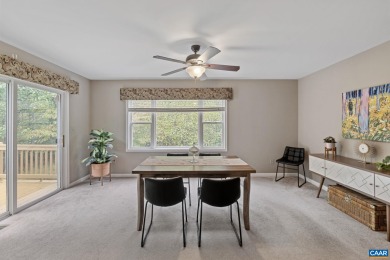 Step inside this one-level 3 bedroom, 2.5 bath Mid-Century on Lake Monticello Golf Course in Virginia - for sale on GolfHomes.com, golf home, golf lot