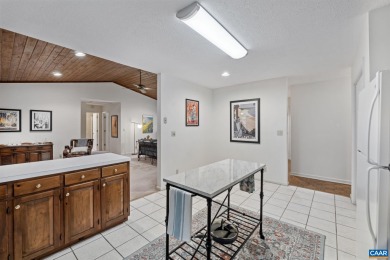 Step inside this one-level 3 bedroom, 2.5 bath Mid-Century on Lake Monticello Golf Course in Virginia - for sale on GolfHomes.com, golf home, golf lot